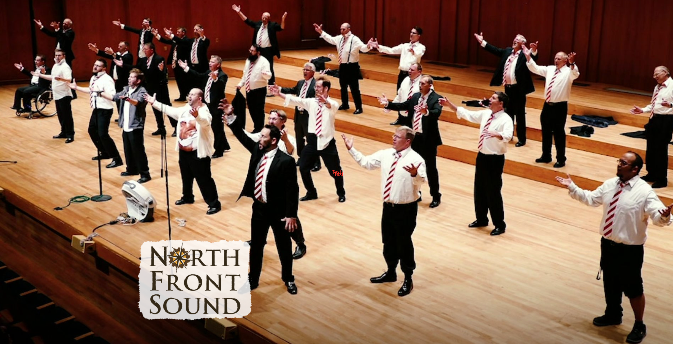 North Front Sound chorus performing at Abravanel Hall, 2019